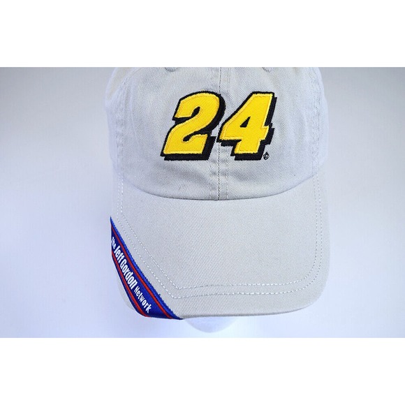 NEW Jeff Gordon Network #24 Silhouette Nascar Chase Authentics Adjustable Hat - Picture 6 of 8